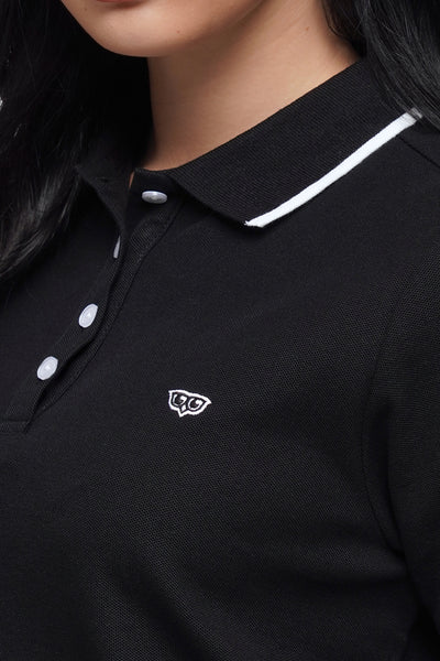 Pique Polo with Tipping