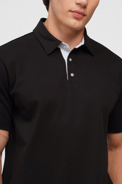 Regular Fit Interlock Polo