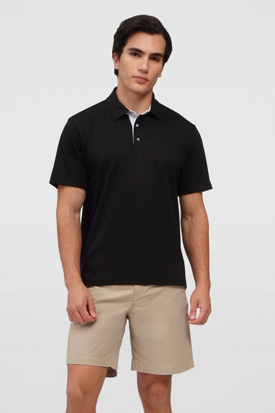Regular Fit Interlock Polo