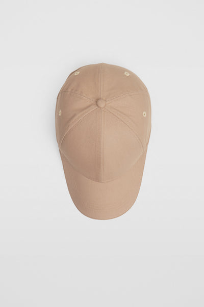 Twill Baseball Cap With Contrast Piping Detail