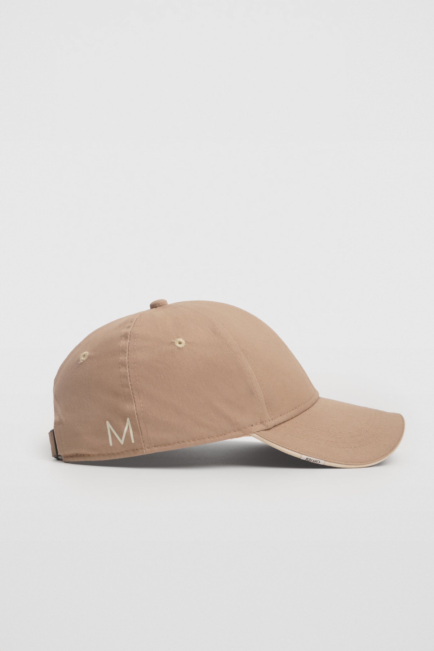 Twill Baseball Cap With Contrast Piping Detail