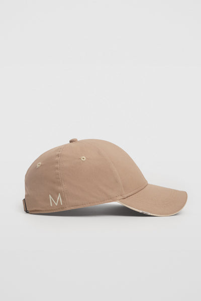 Twill Baseball Cap With Contrast Piping Detail