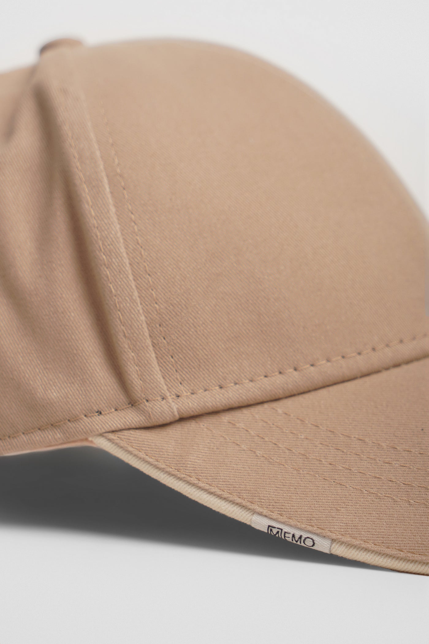 Twill Baseball Cap With Contrast Piping Detail