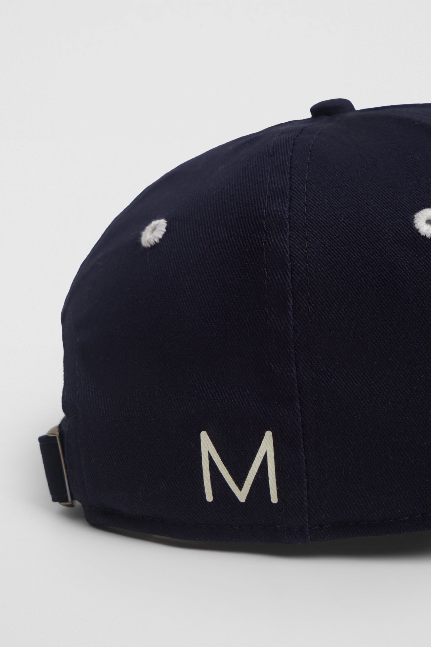 Twill Baseball Cap With Contrast Piping Detail