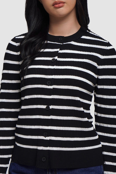 Striped Cardigan