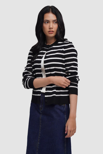Striped Cardigan