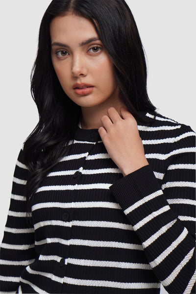 Striped Cardigan