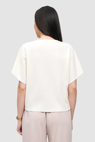 Buttoned Knit Top