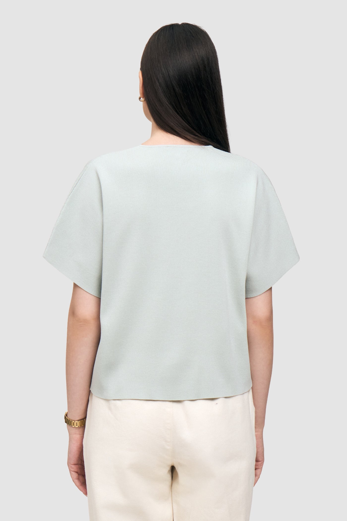 Buttoned Knit Top