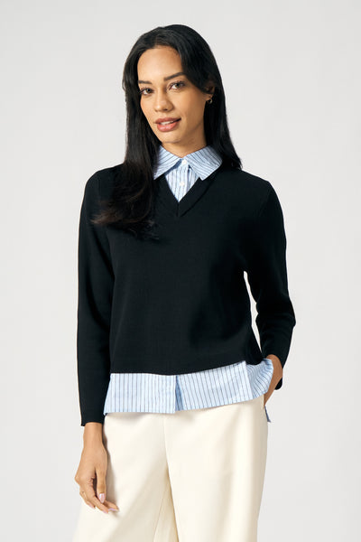 Longsleeve Two-Fer Shirt