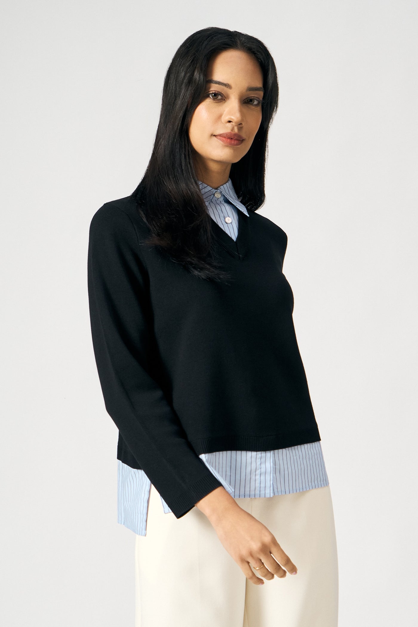 Longsleeve Two-Fer Shirt