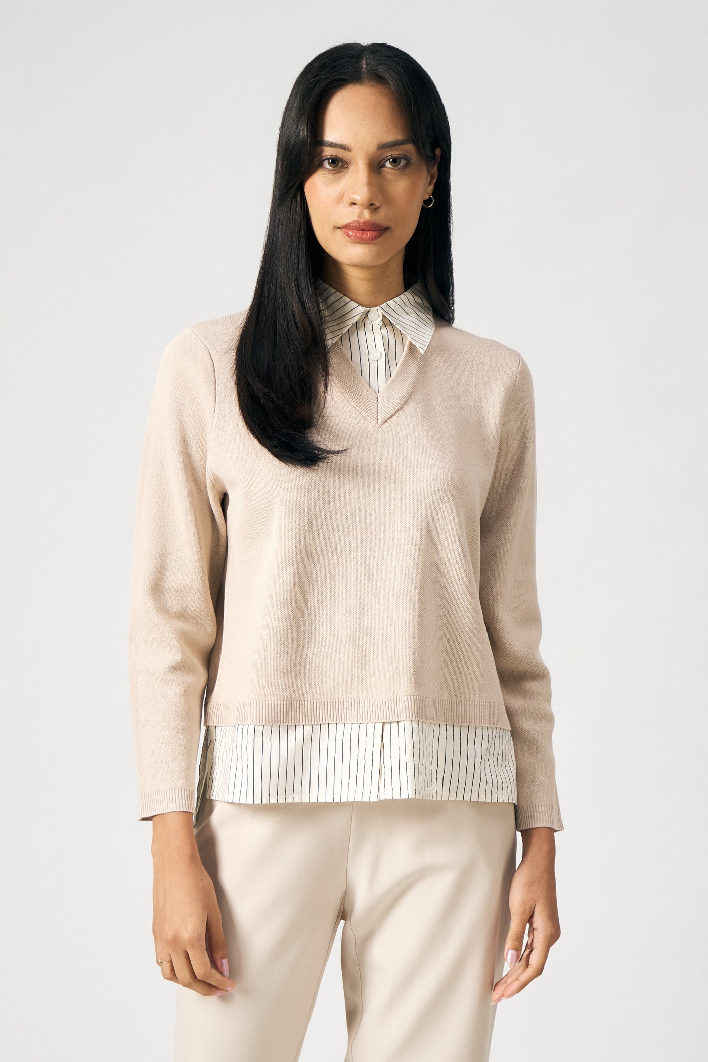 Longsleeve Two-Fer Shirt