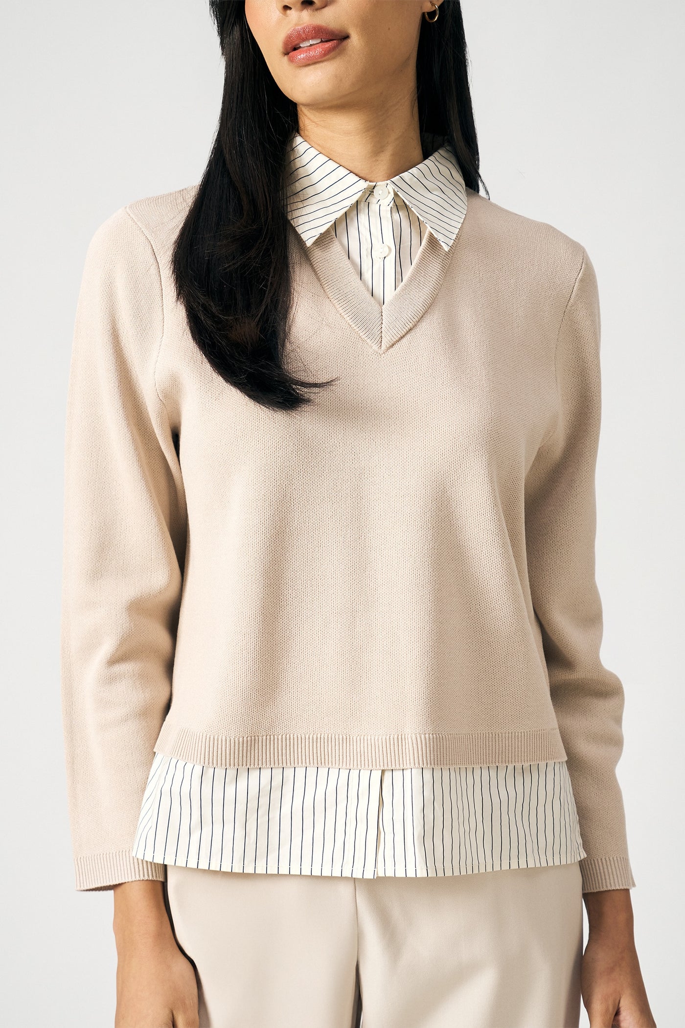 Longsleeve Two-Fer Shirt