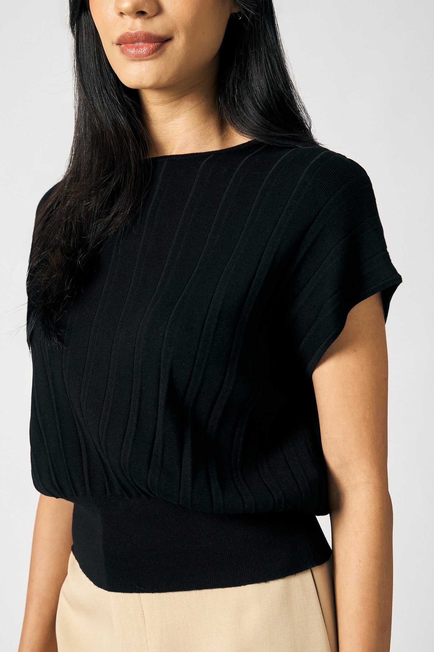 Pleated T-Shirt