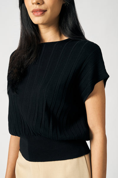 Pleated T-Shirt