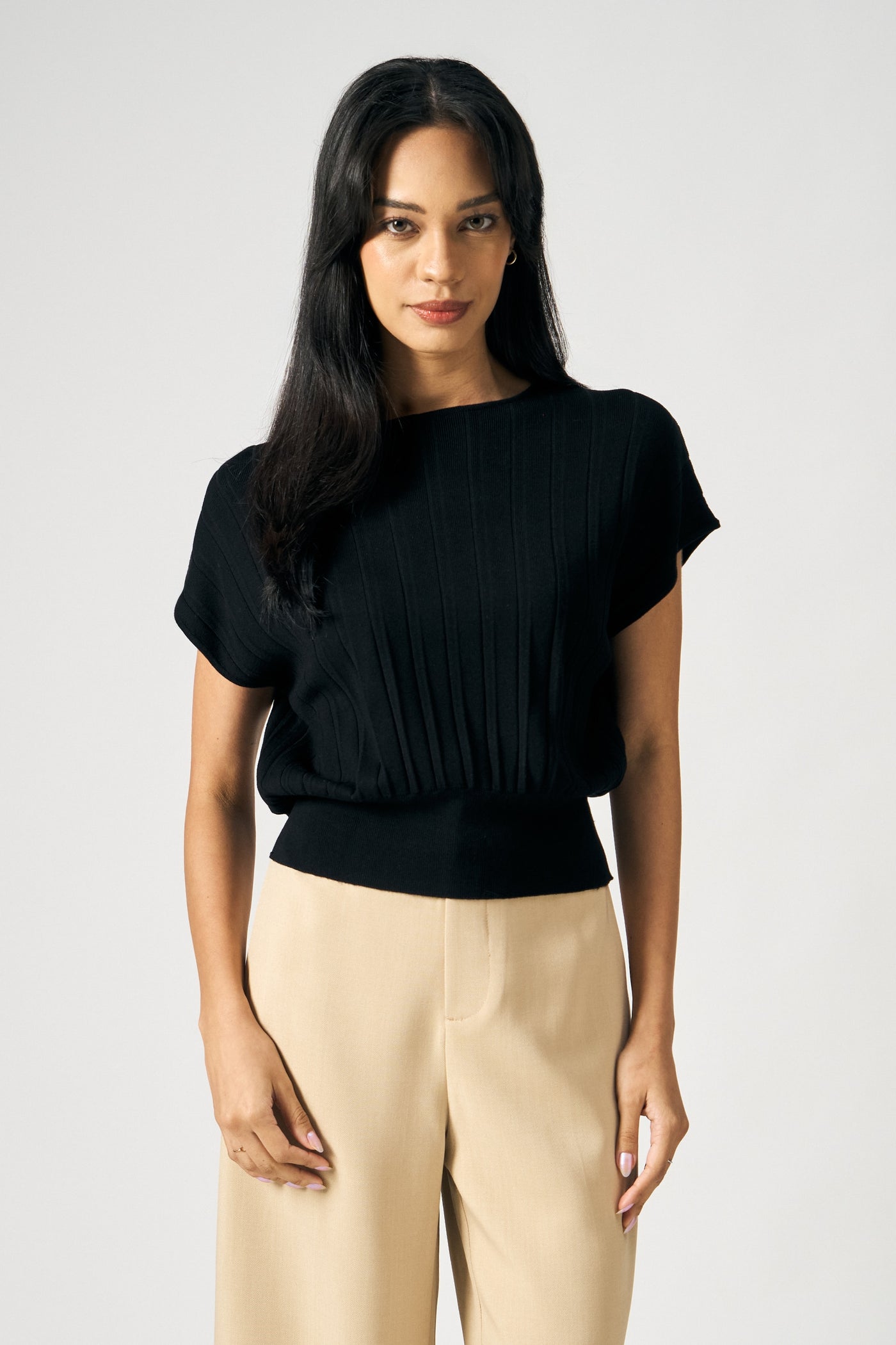 Pleated T-Shirt