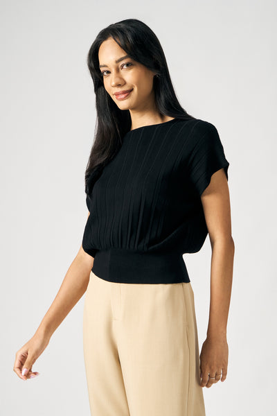 Pleated T-Shirt