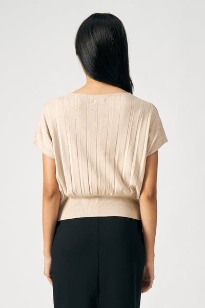 Pleated T-Shirt