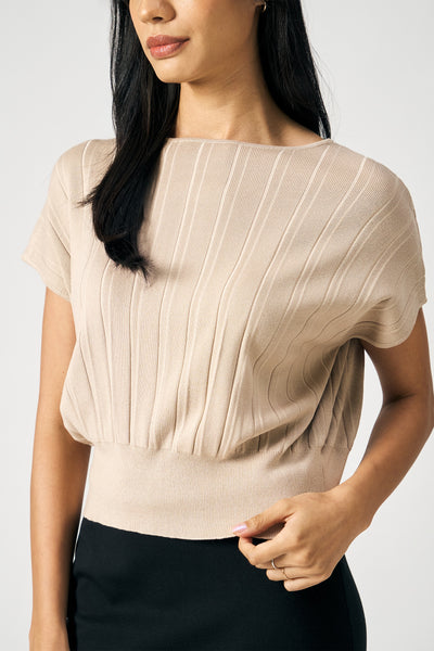 Pleated T-Shirt