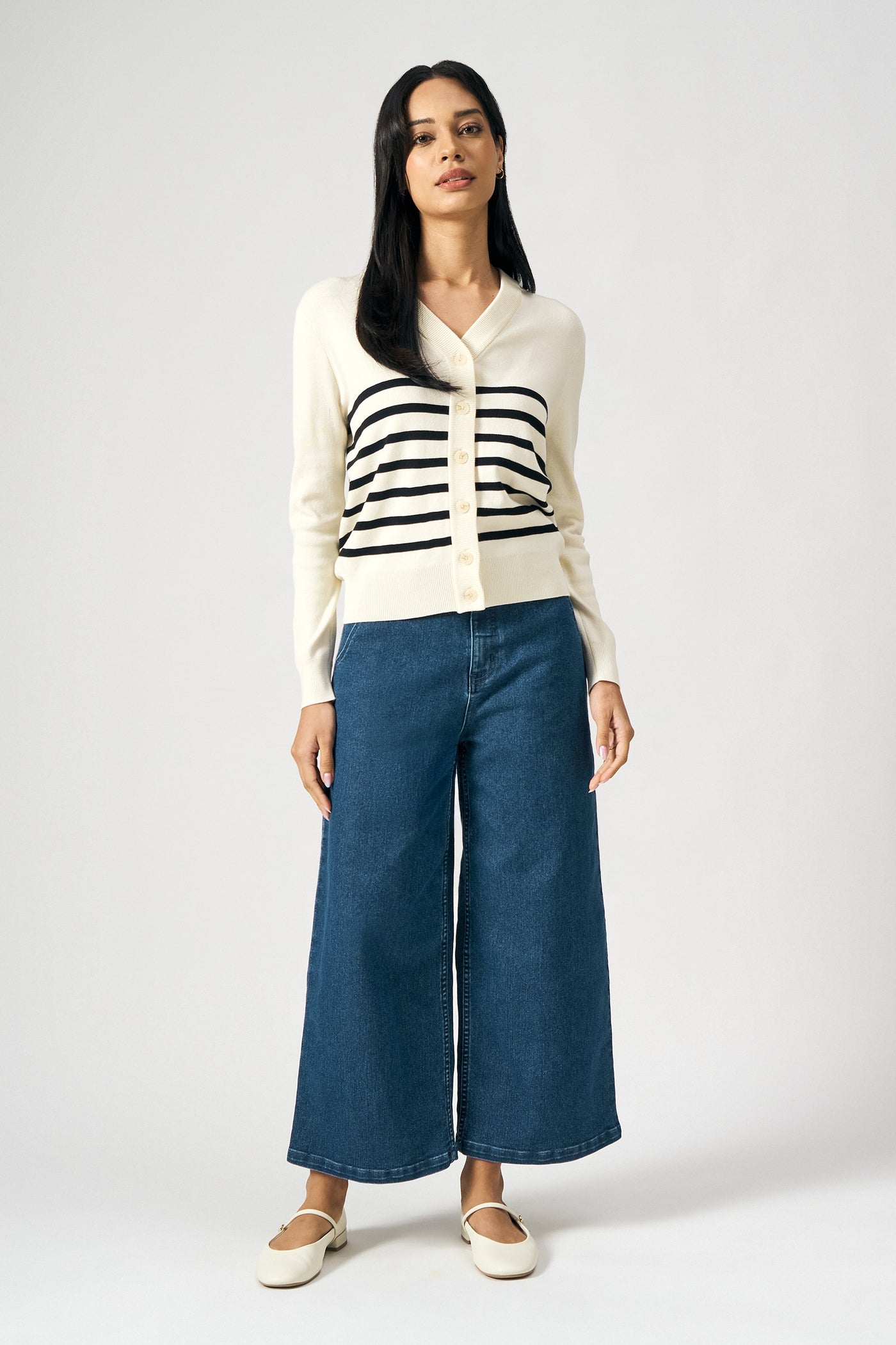 Striped Cardigan
