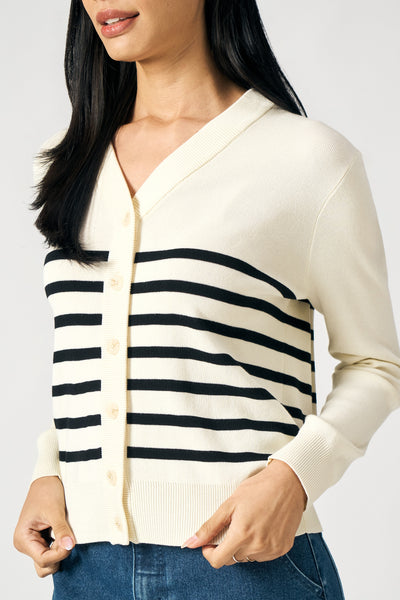 Striped Cardigan
