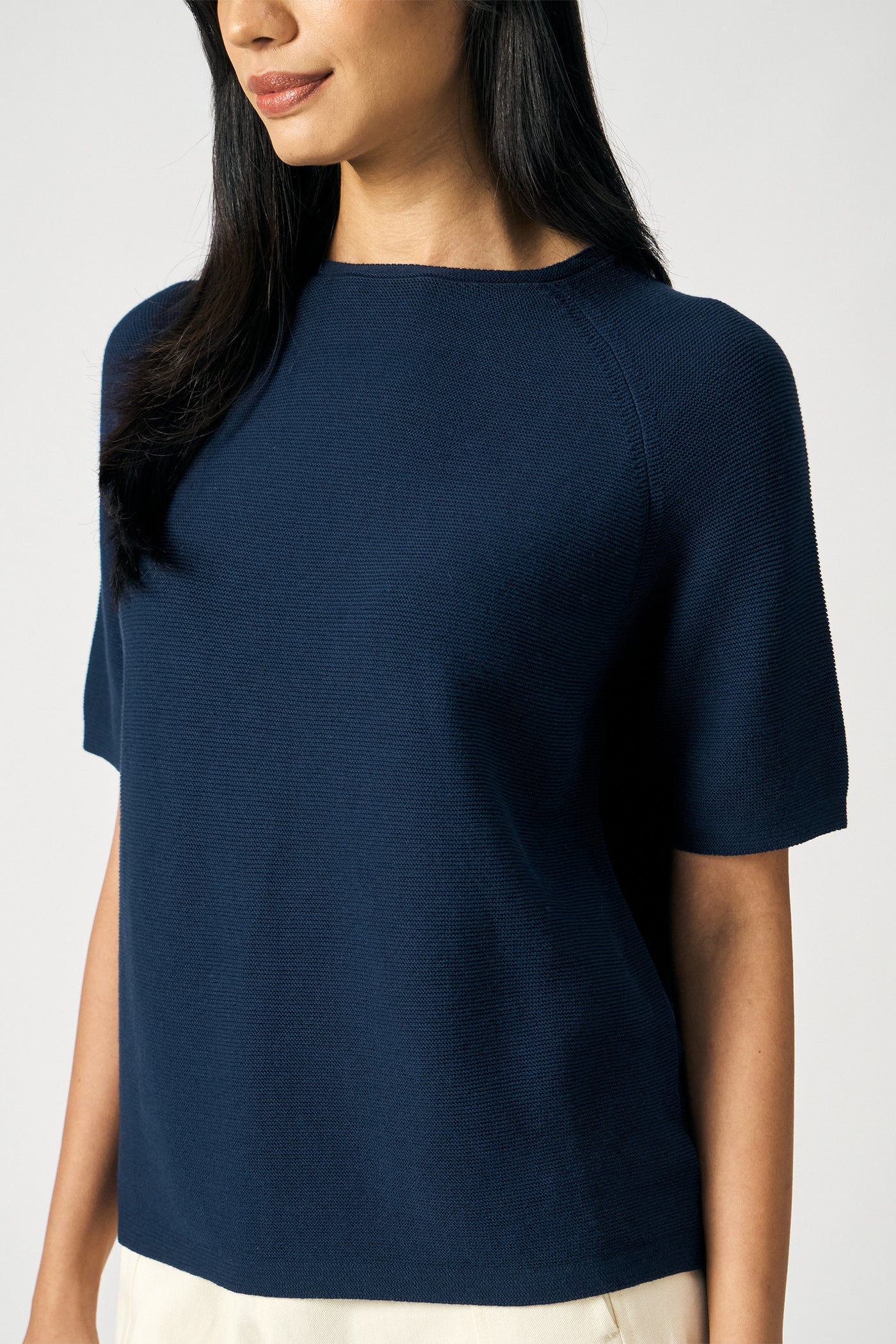 Raglan Knit T-Shirt