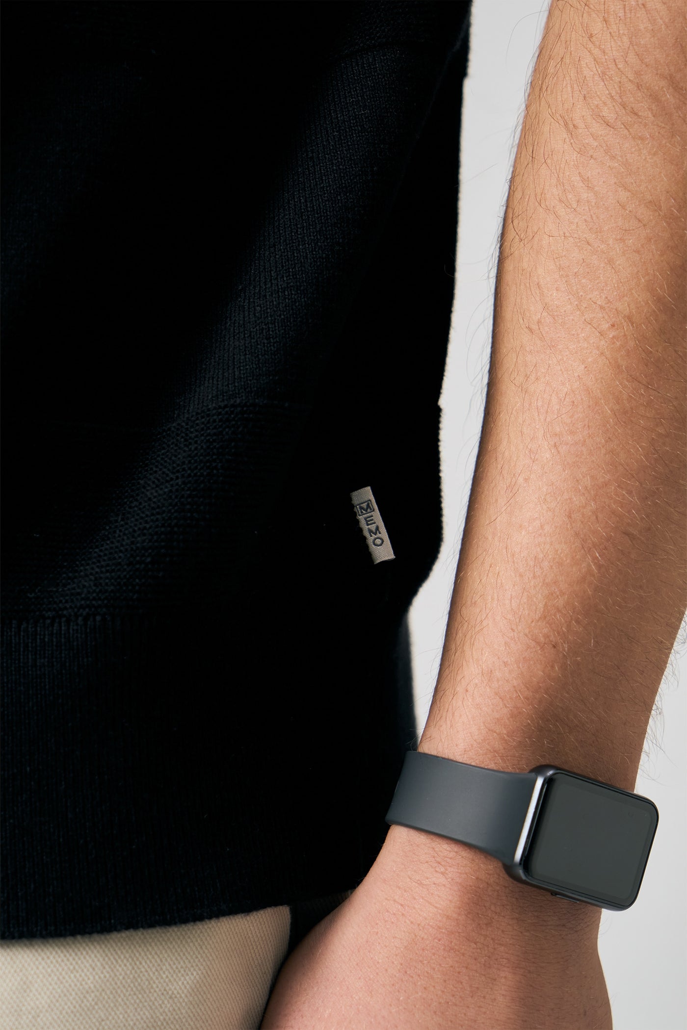 Flat Knit Wide Stripe Polo