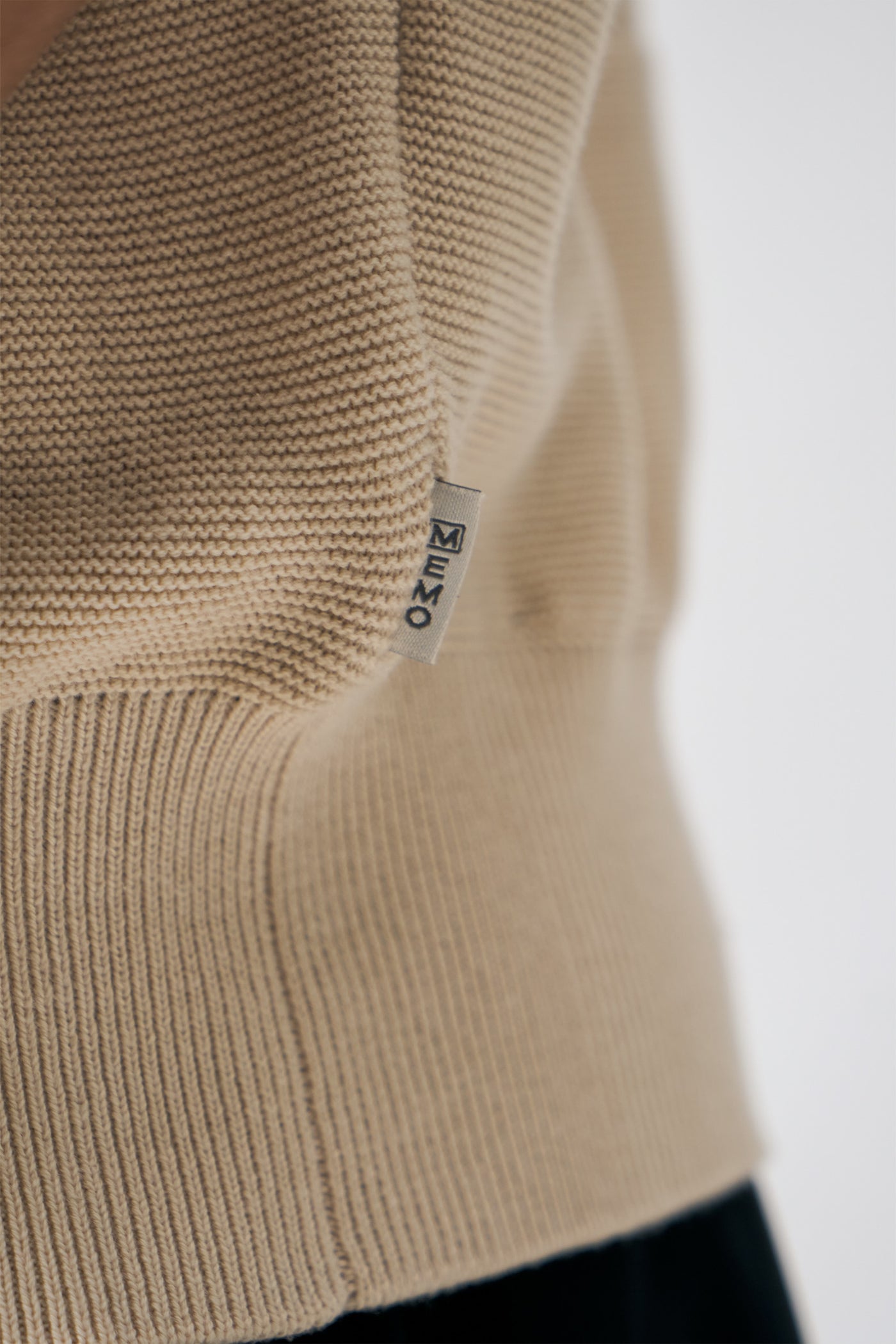 Flat Knit Wide Stripe Polo