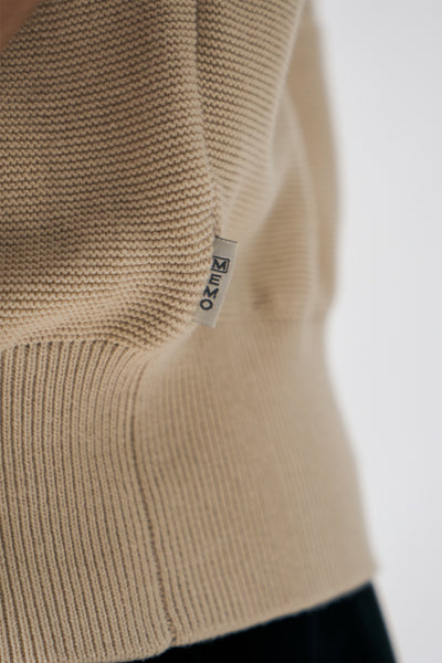 Flat Knit Wide Stripe Polo