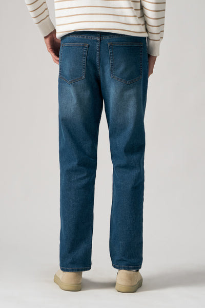 Tapered Stretch Denim