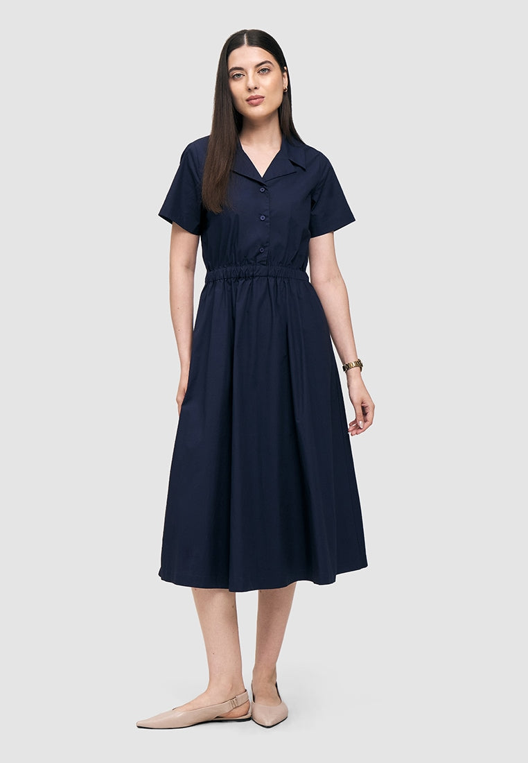 Cinched Waist Dress