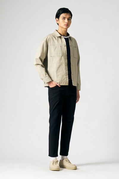 Work Jacket with Patch Pockets