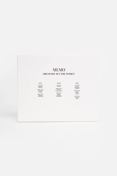 Discovery Set For Her (Easy, Clean, Noir) Set Of 3 With Bag Charm