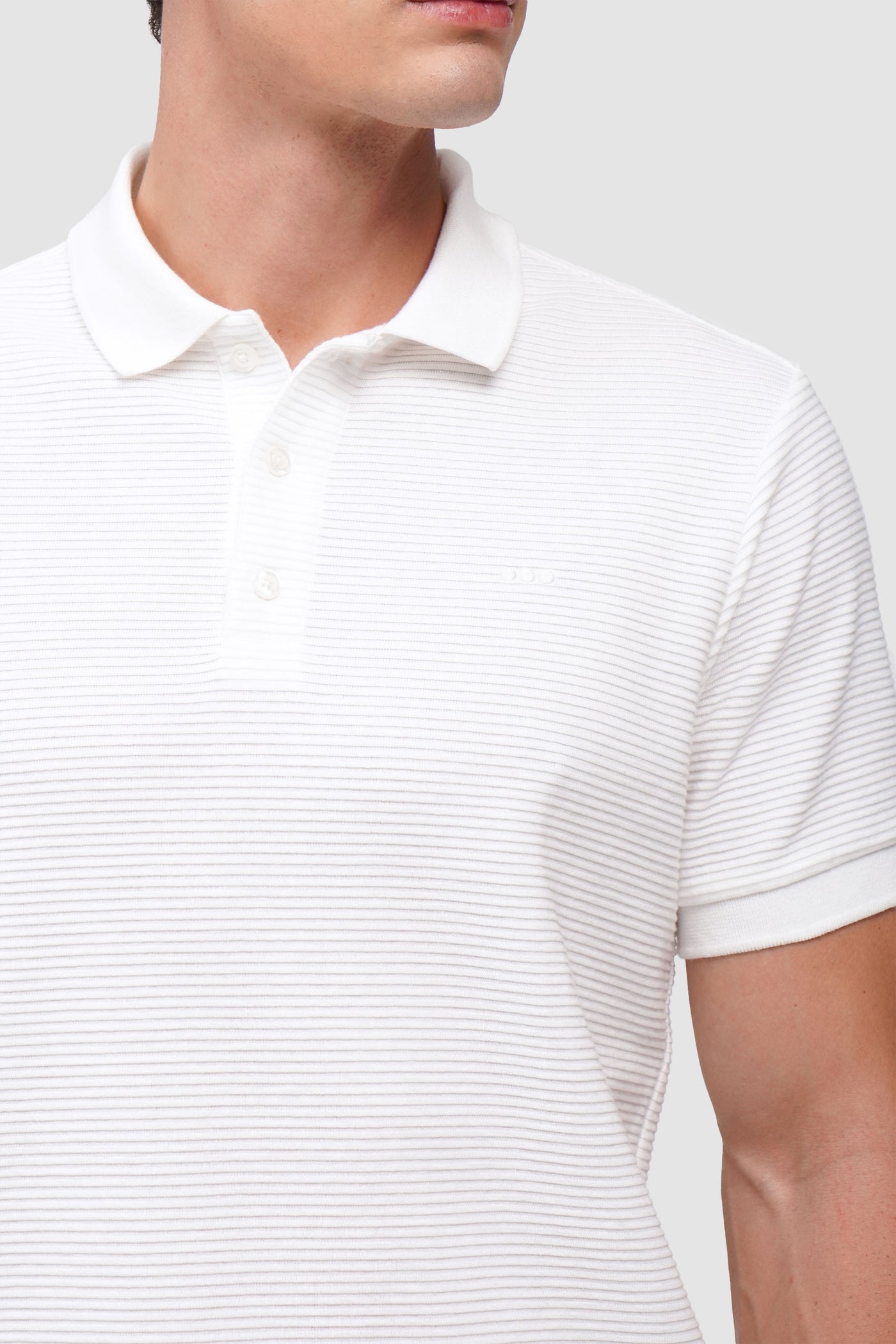 O.O.O. Textured Polo Shirt