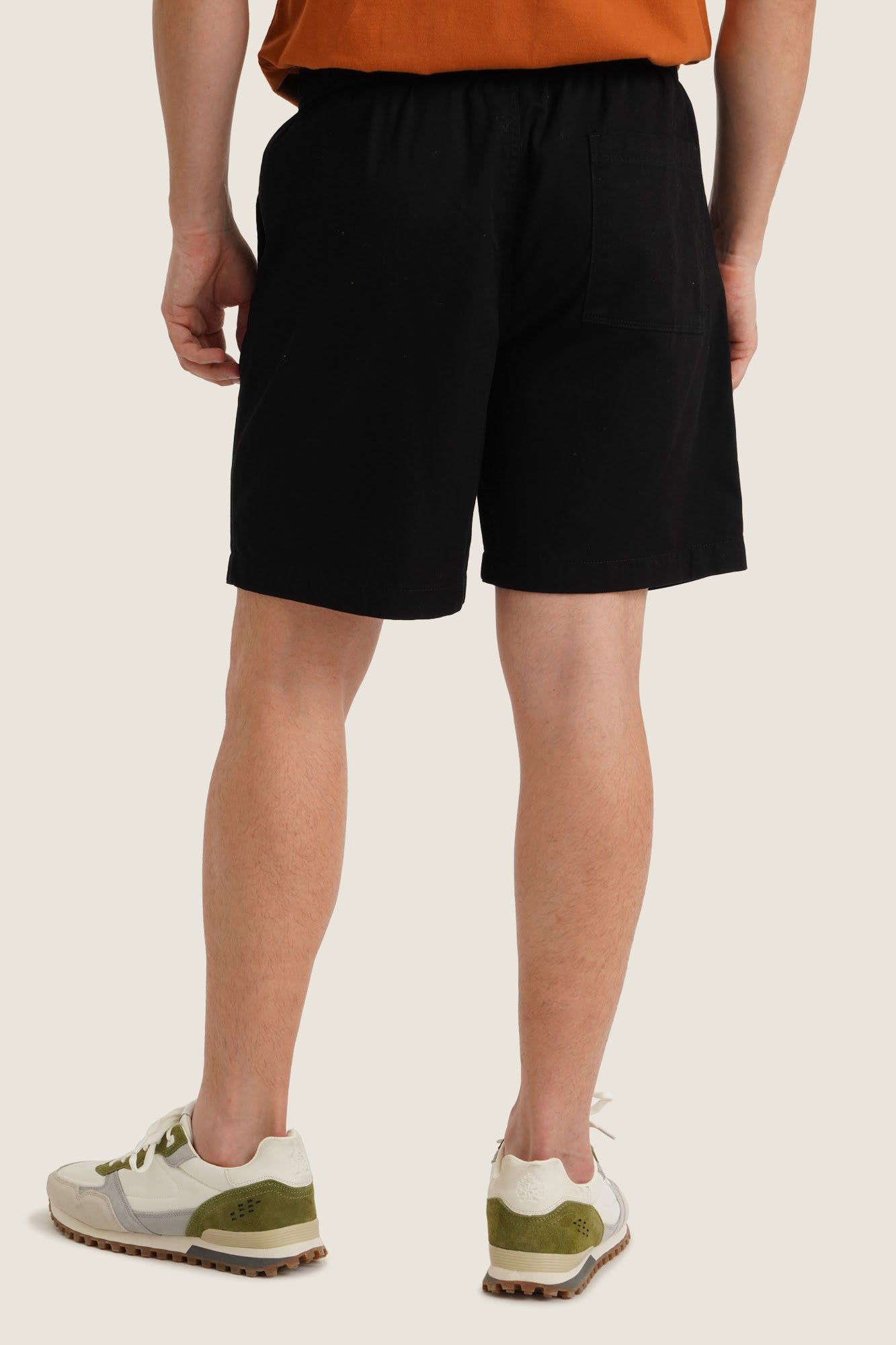 Pull Up Shorts With Drawcord